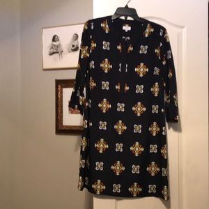 Navy size 12 shift dress